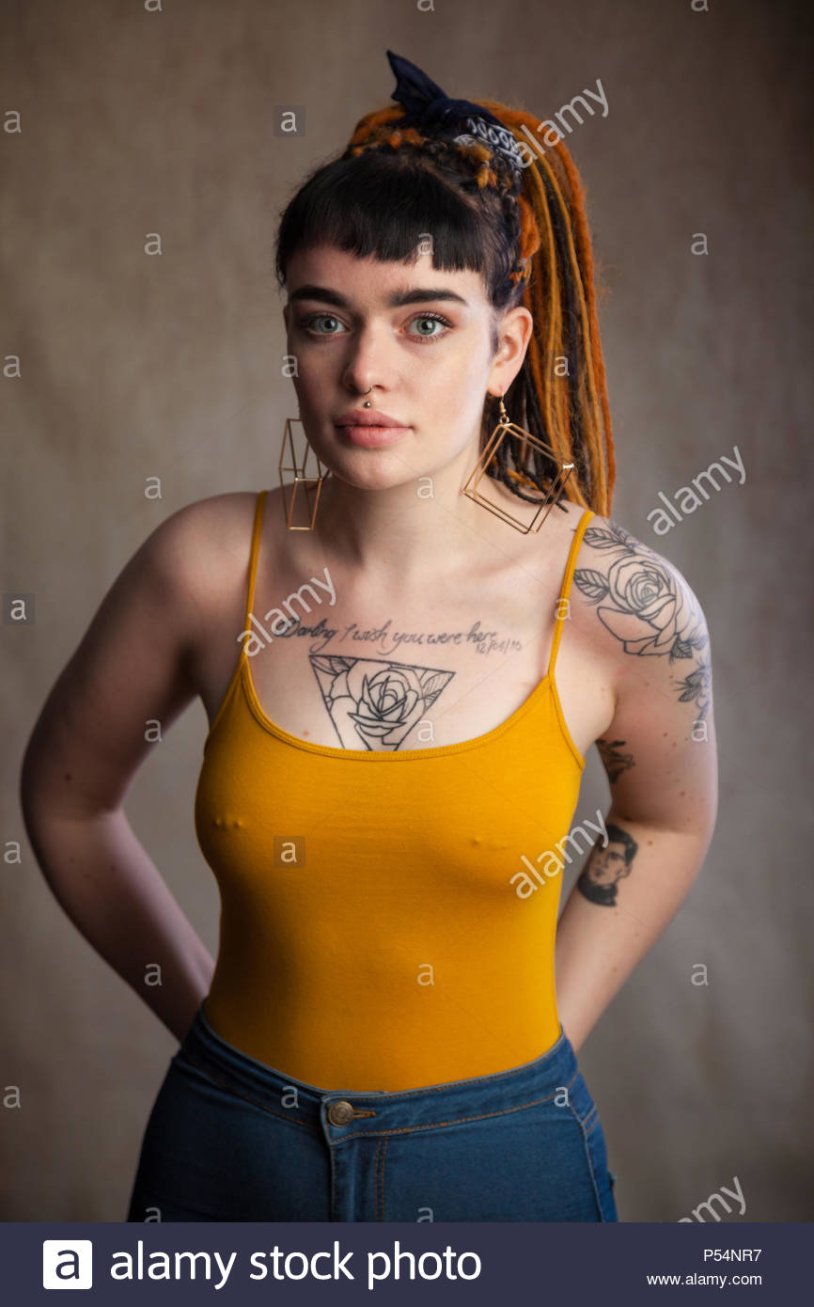 Gers Self OUR NIPPLE PIERCED