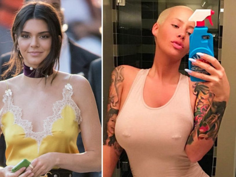 Pierced nipples of girls naked big boobs