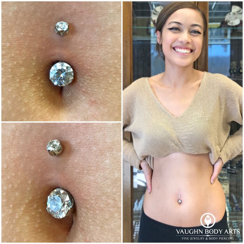 Earring in intimate places