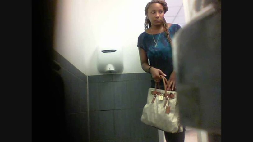 Spied in the women's toilet