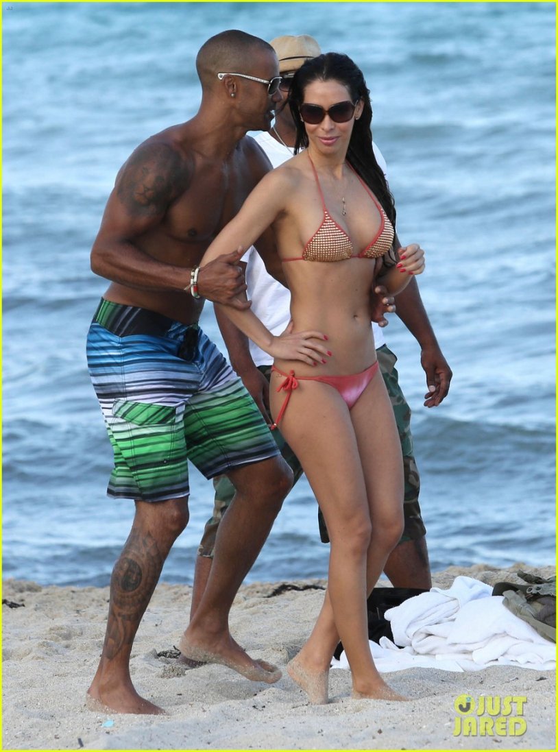 Anabel Akosta and Shemar Moore