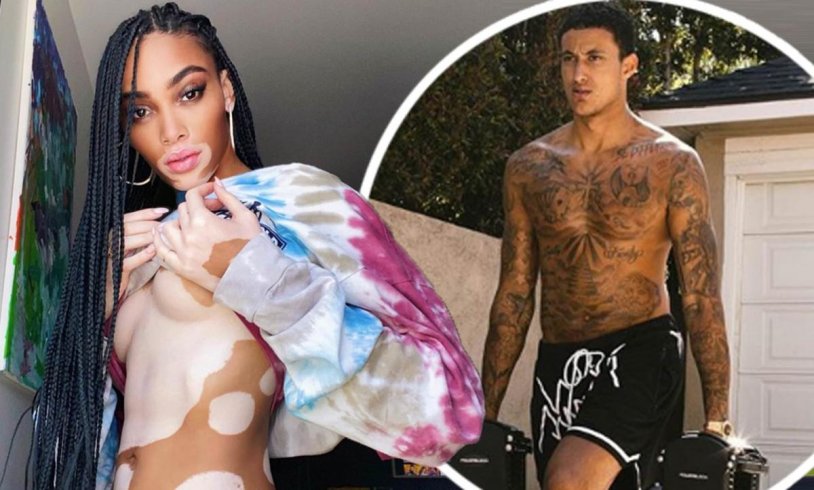 Kyle Kuzma and Kyle Winnie Harlow