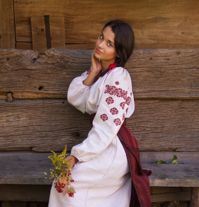 Ladna kobieta Olya Vinogradova