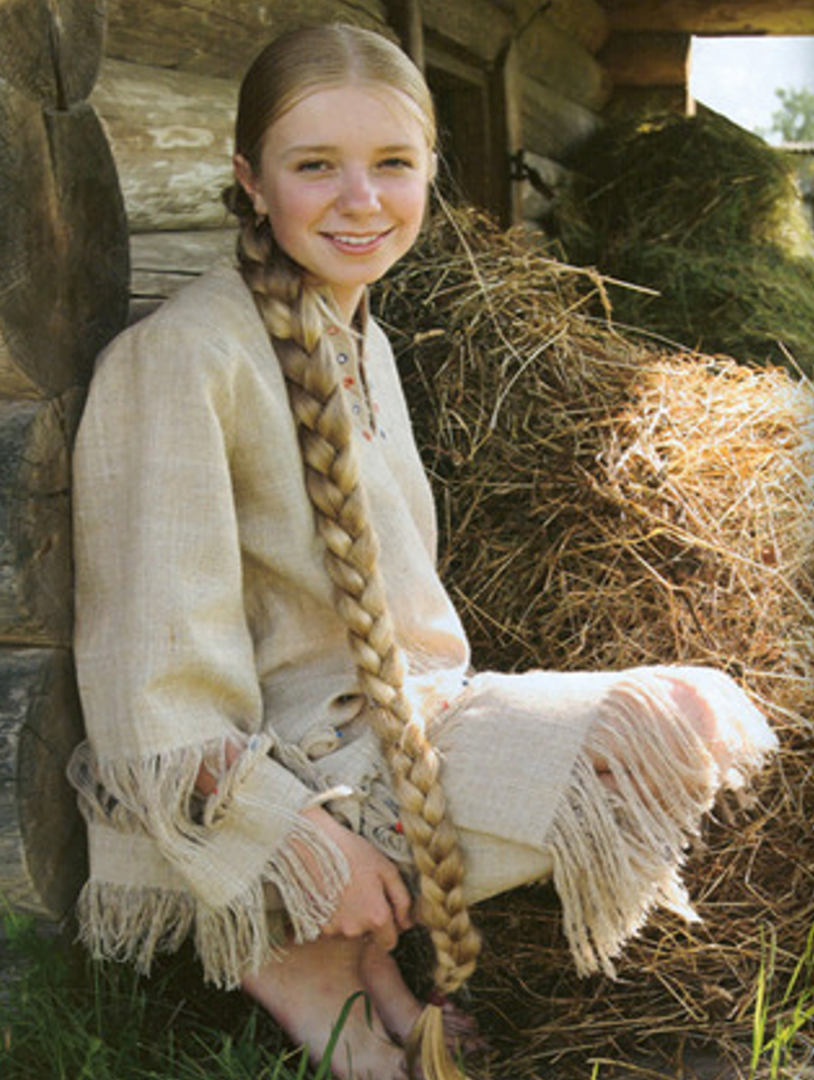 Nastasya beauty long braid