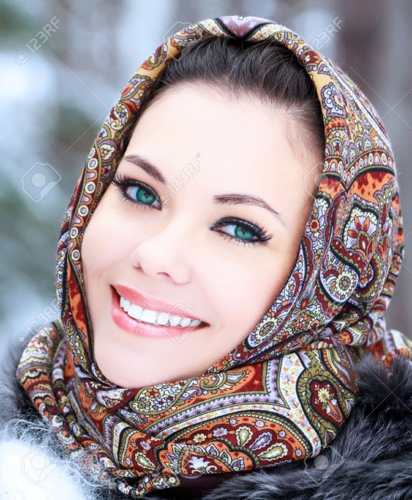 Siberian beauty Pavloposad