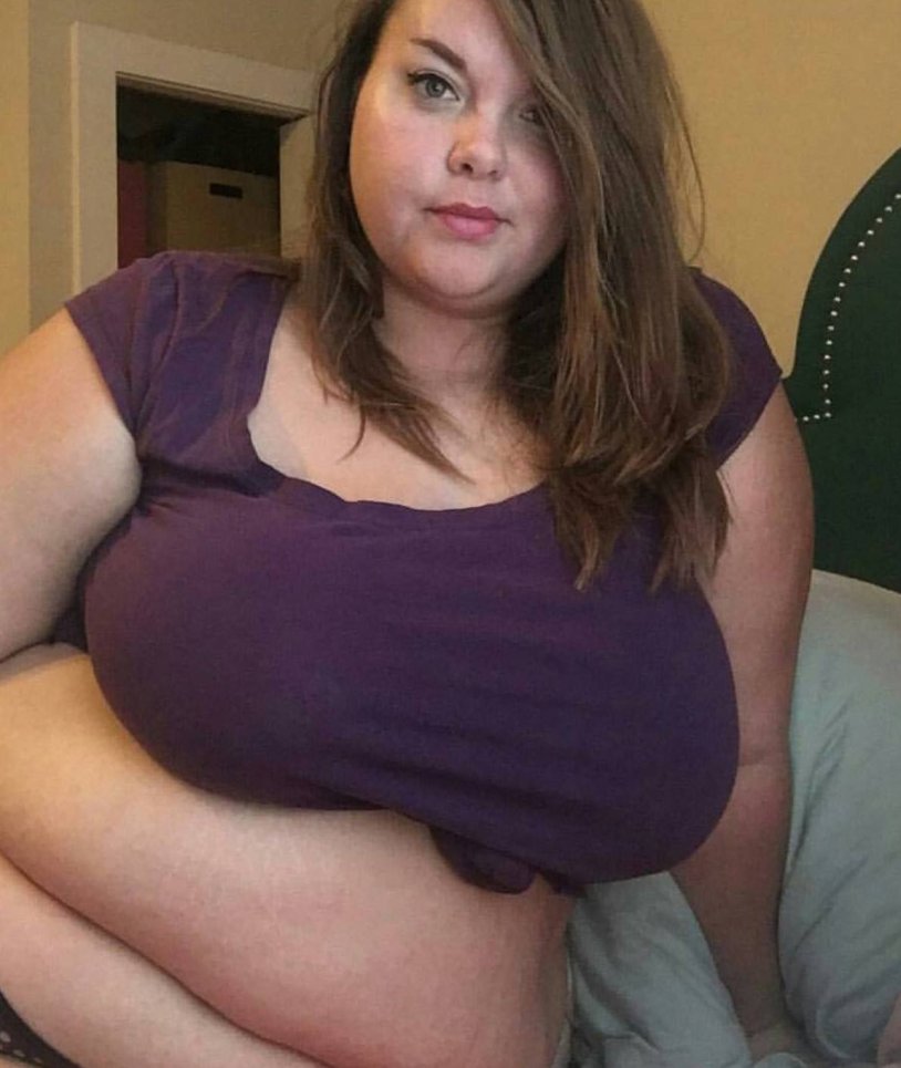 The girl turned fat to huge sizes