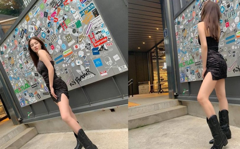 Nancy McDonie is dressed