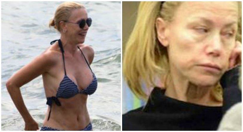 Nancy Brilli in his youth