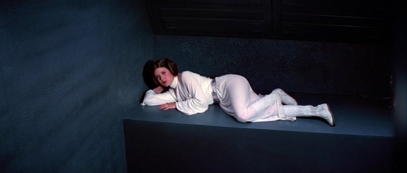 Princess Leia lies