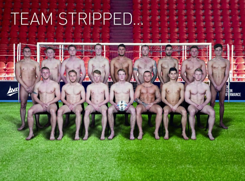 Football players nude