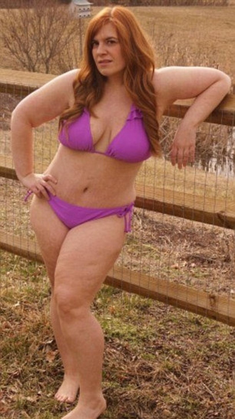 The girl turned fat to huge sizes