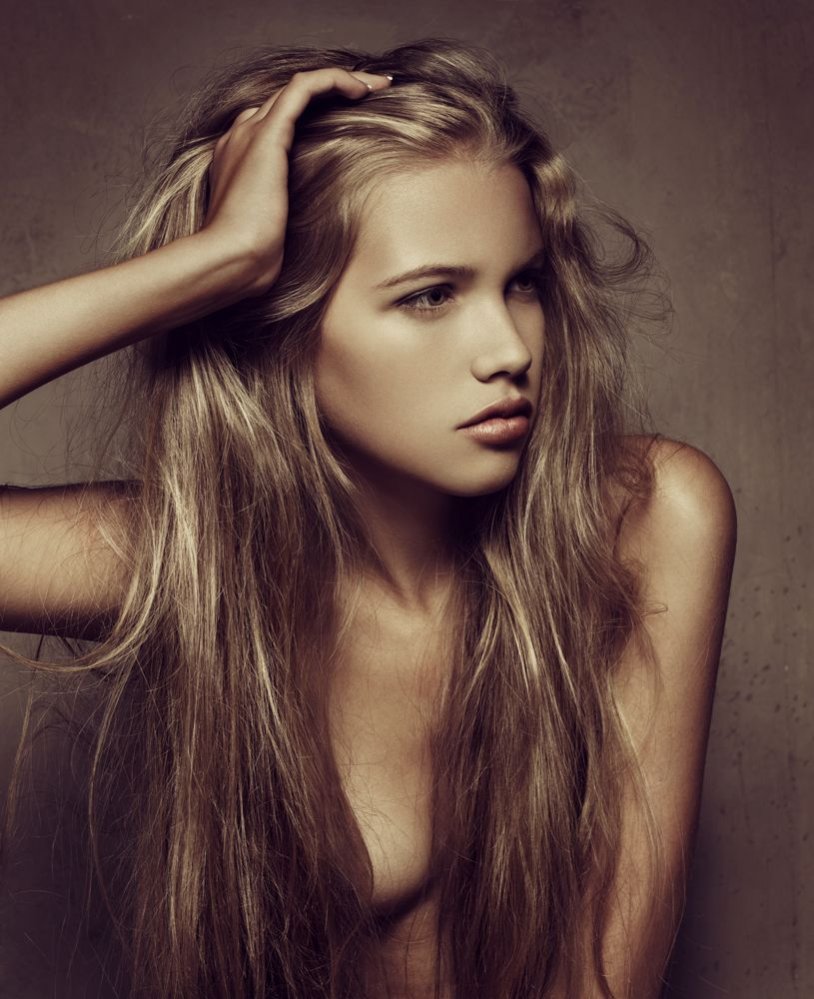 Beautiful girls in the shower