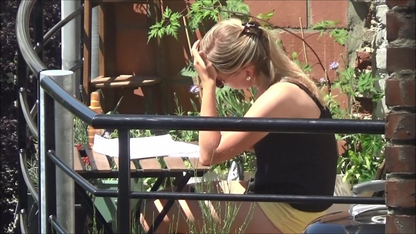 The hidden camera caught