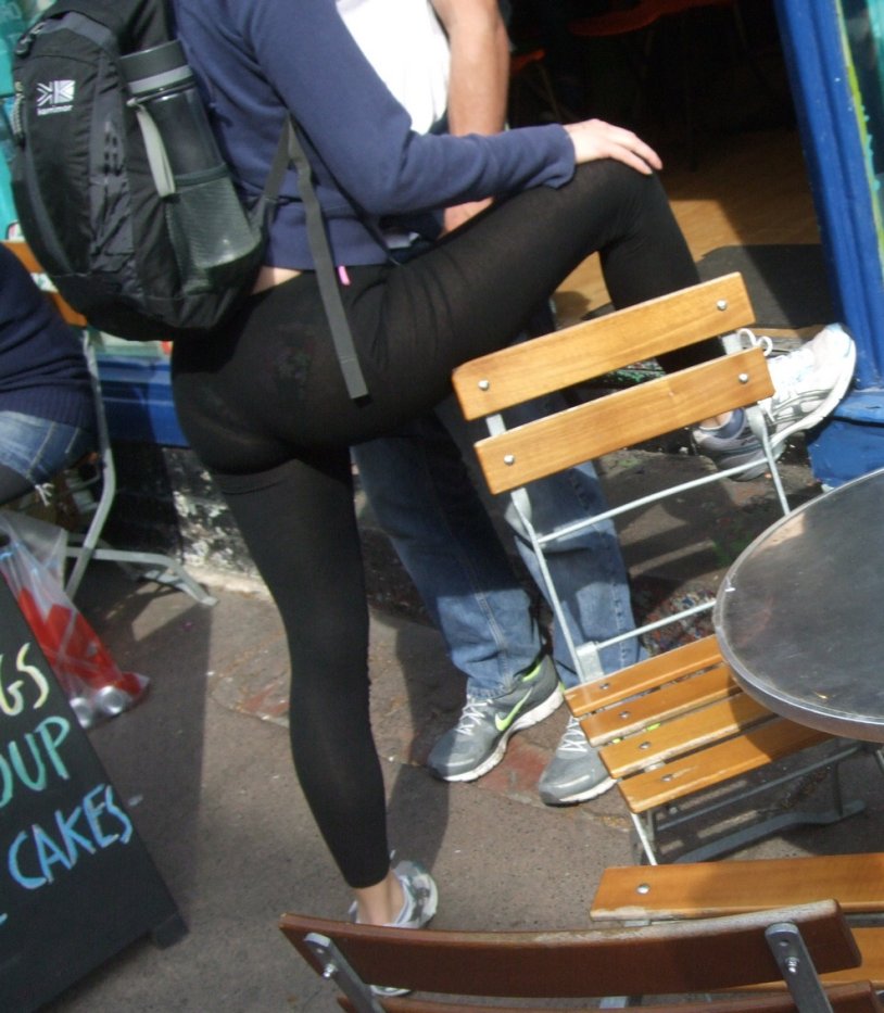 Beautiful girls under a skirt