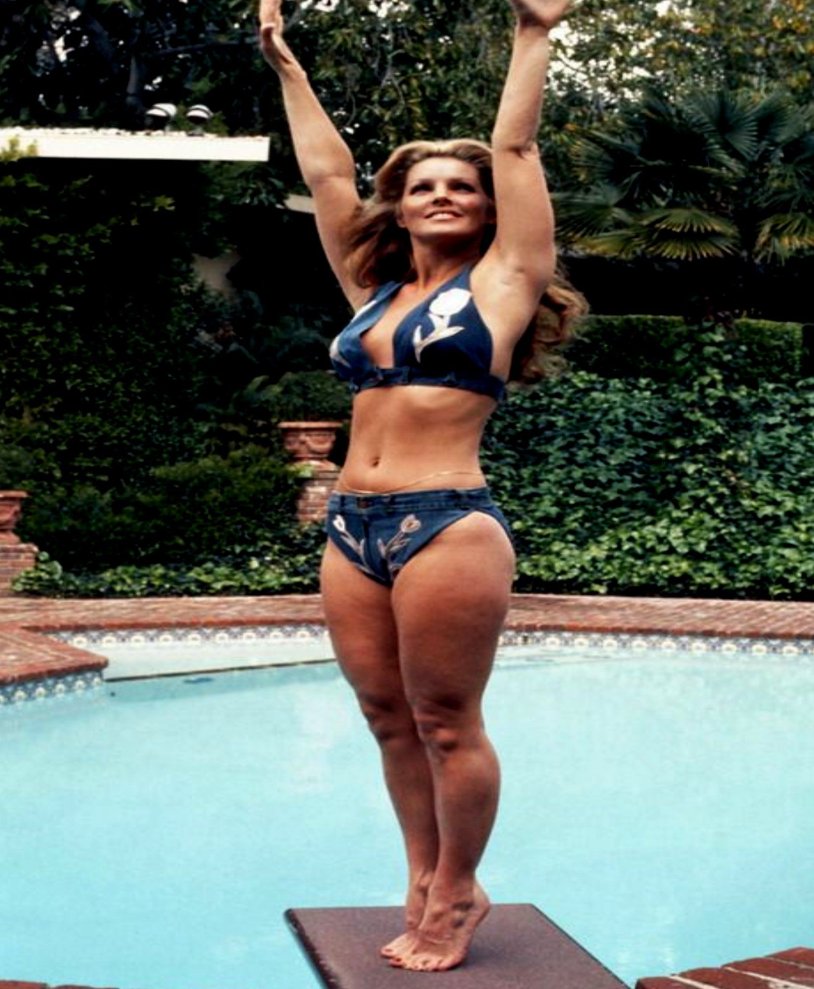 Priscilla Presley's legs