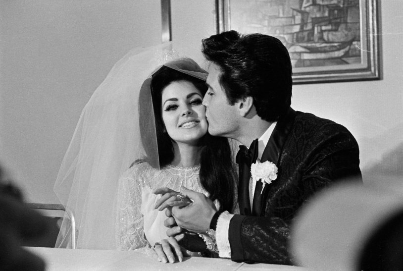 Elvis Presley and Priscilla