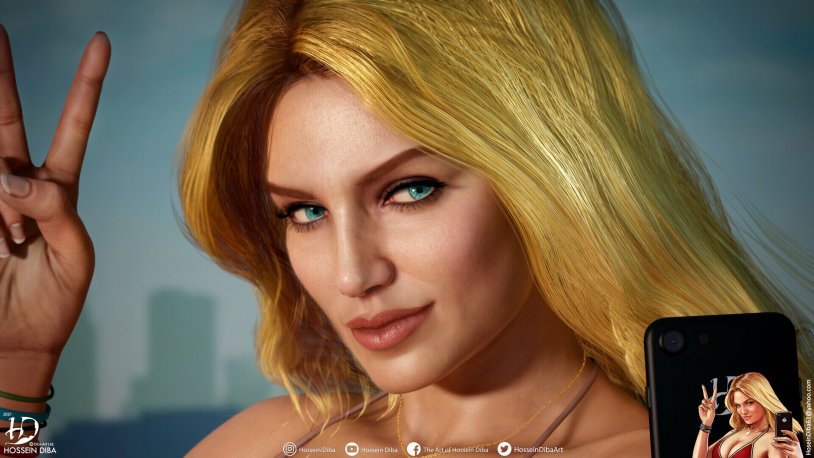 Gta 5 girl from cover