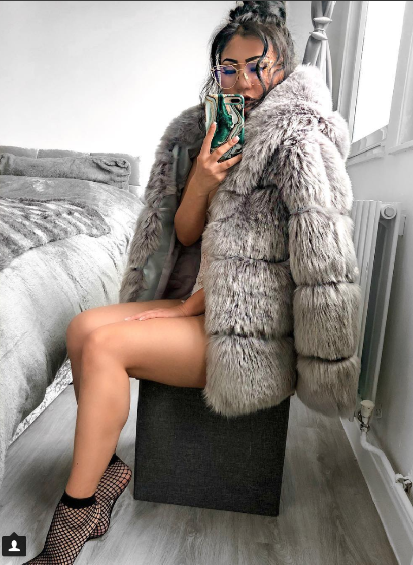 Daniella Dimitrovsk Fur Coat