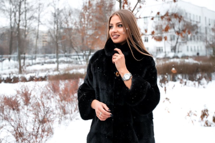 Daniella Dimitrovsk Fur Coat