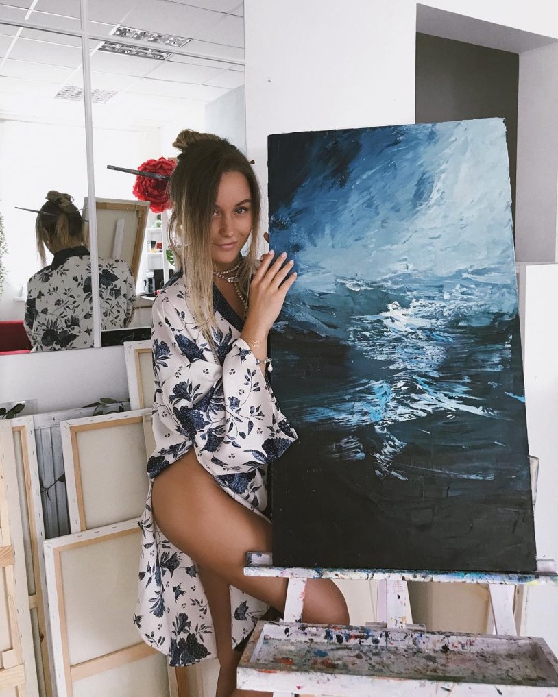 Olga Katysheva before and after