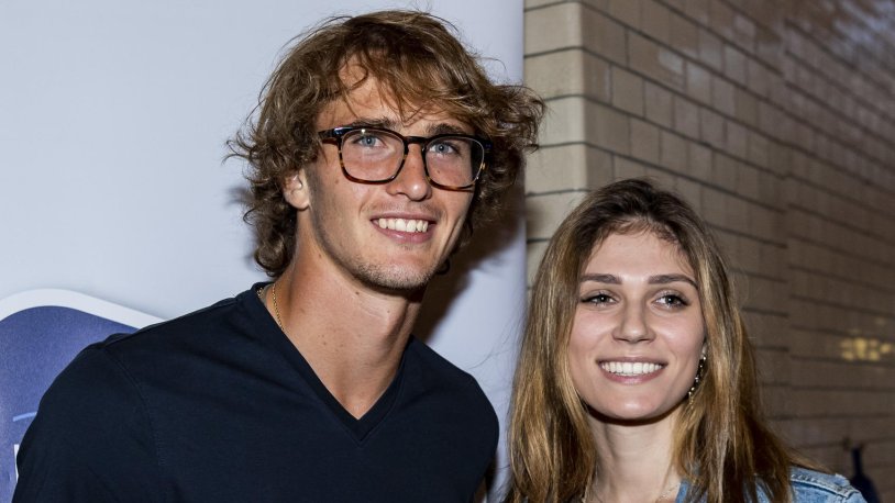 Olga Sharipova and Alexander Zverev photo