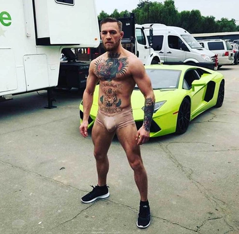 Conor McGregor in panties