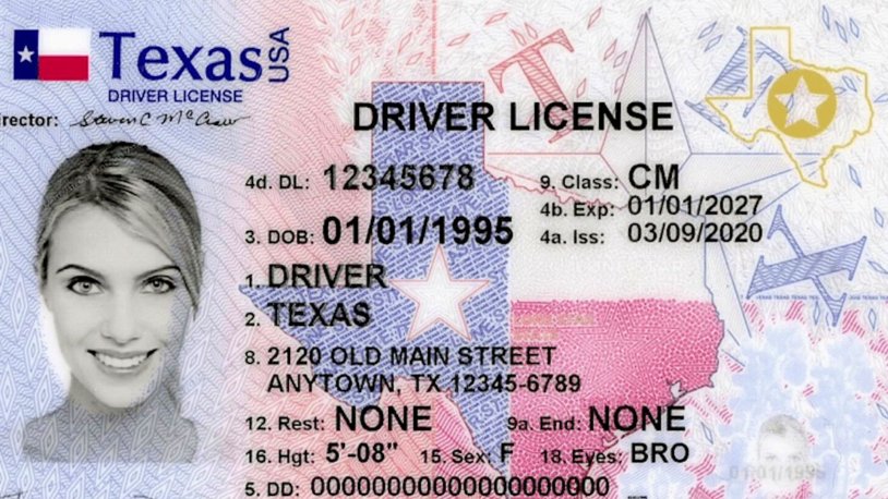 Texas Driving License