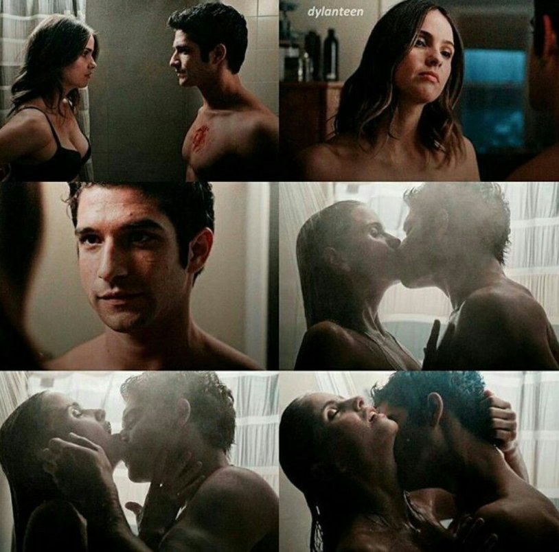 Wolf cub Scott and Malia