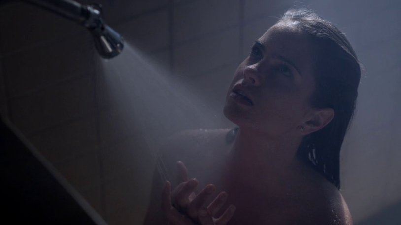 Wolf Catte and Malia in the shower