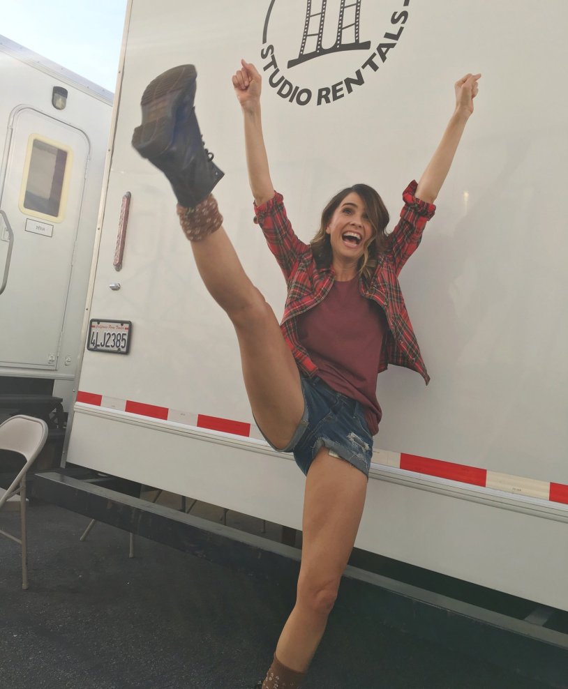 Shelly Hennig Wolf Carryer Hot photo