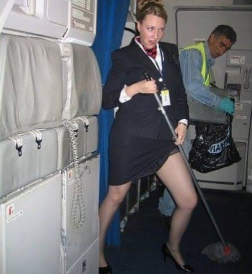 Conductors and stewardesses