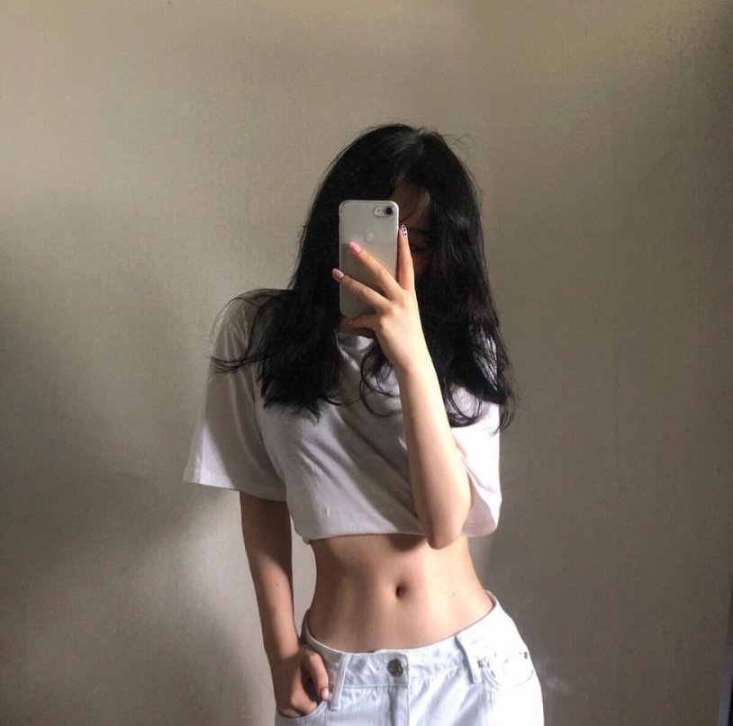 The body of the girl is Korean