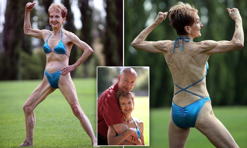 Australian bodybuilder Jenis Lorrain