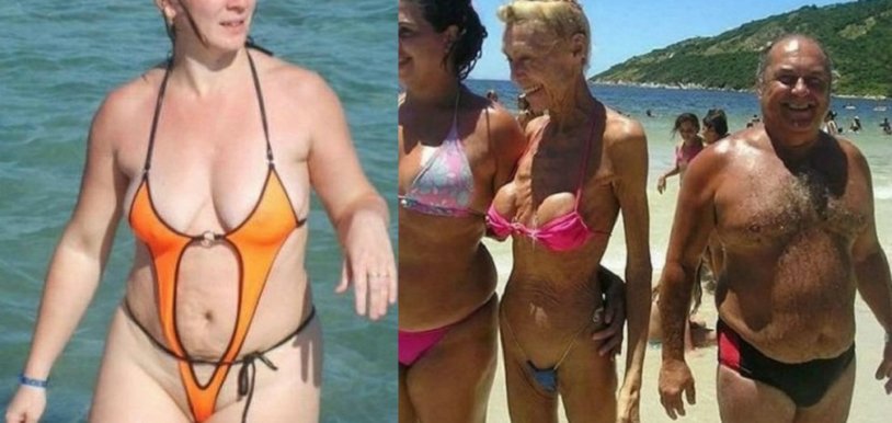 Elena Malysheva in a swimsuit