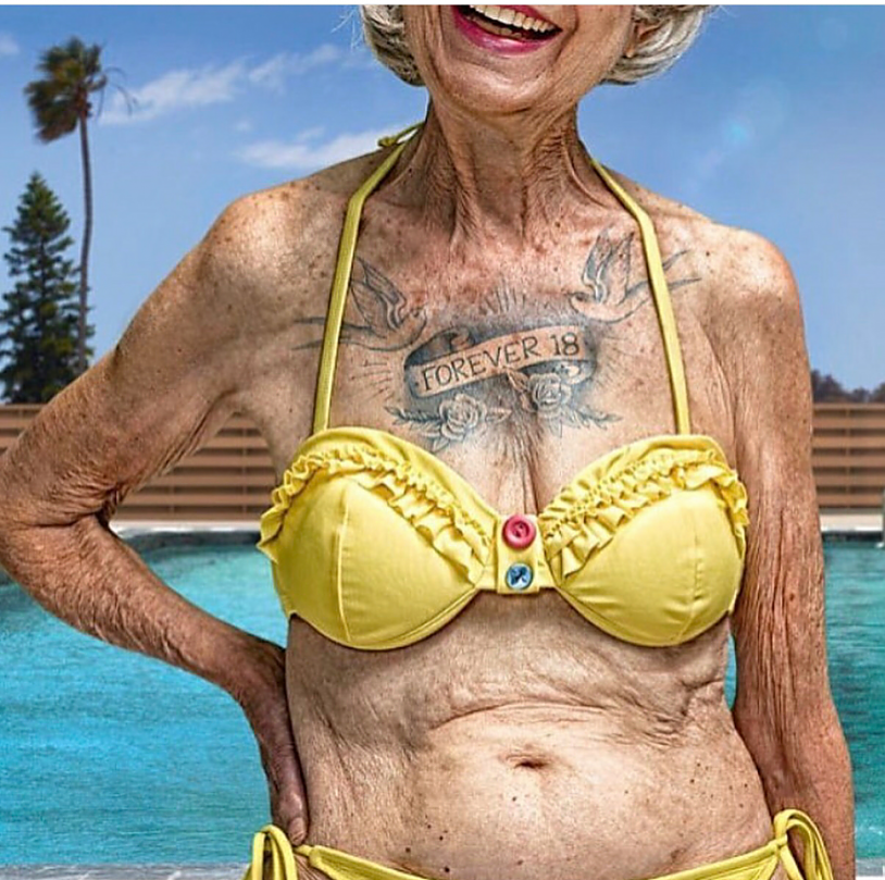 Breast 3 size aunt dumb old