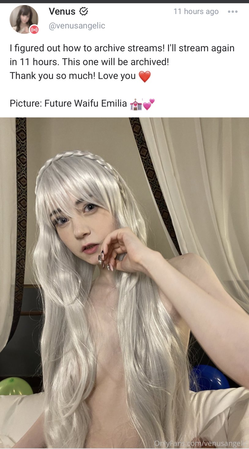 Angelic Venus in full height