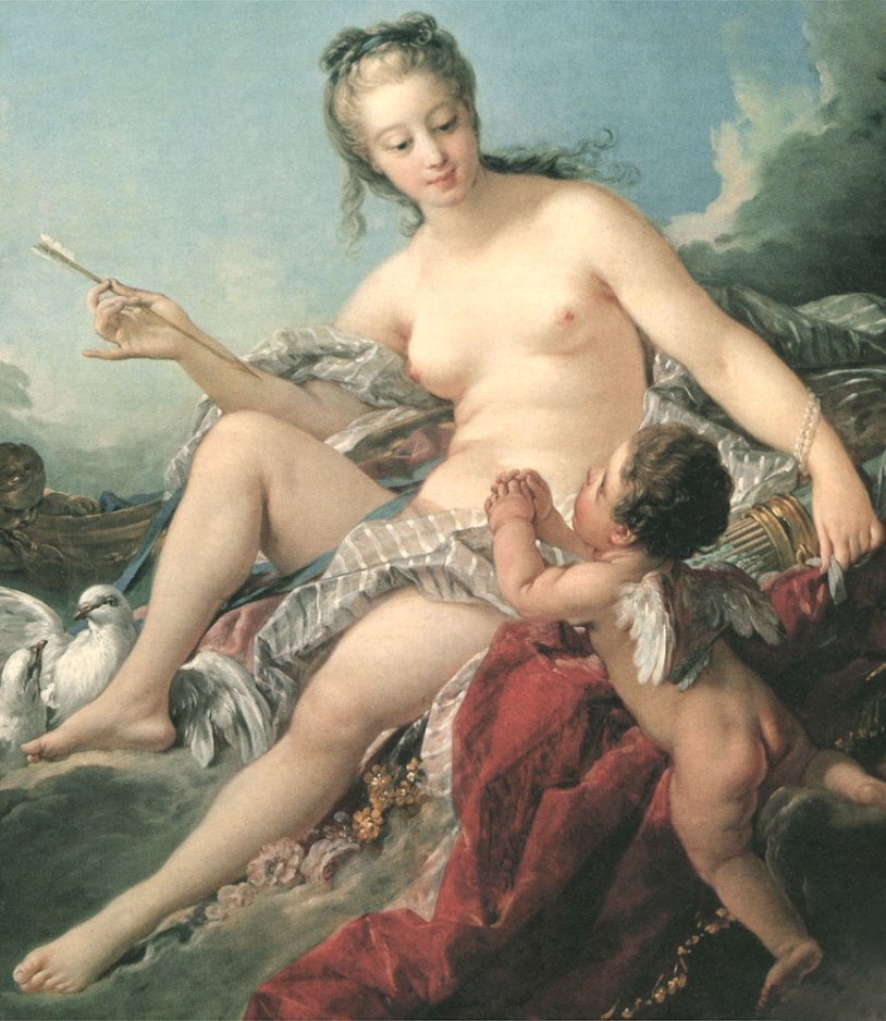 Francois Boucher Venus and Amur