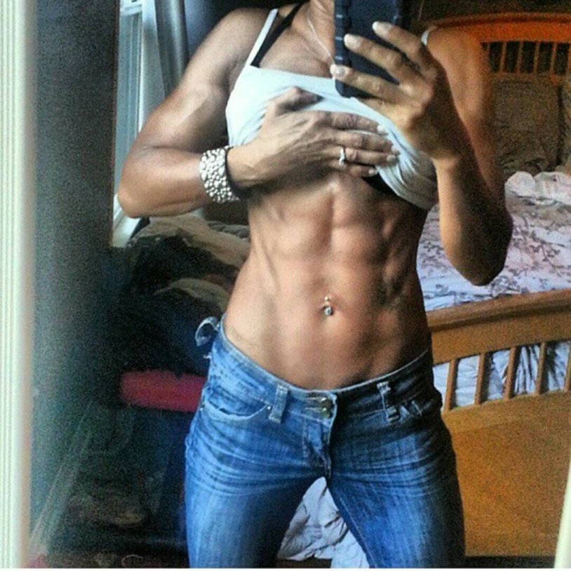 ABS Pecs Girl