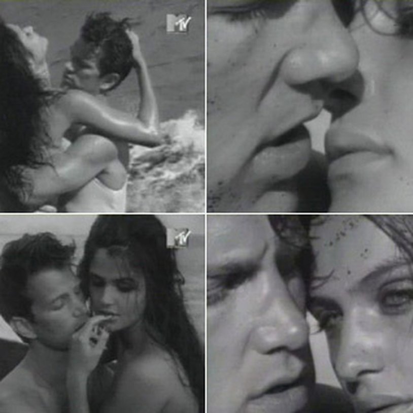 Chris Isaak and Helena Kristensen