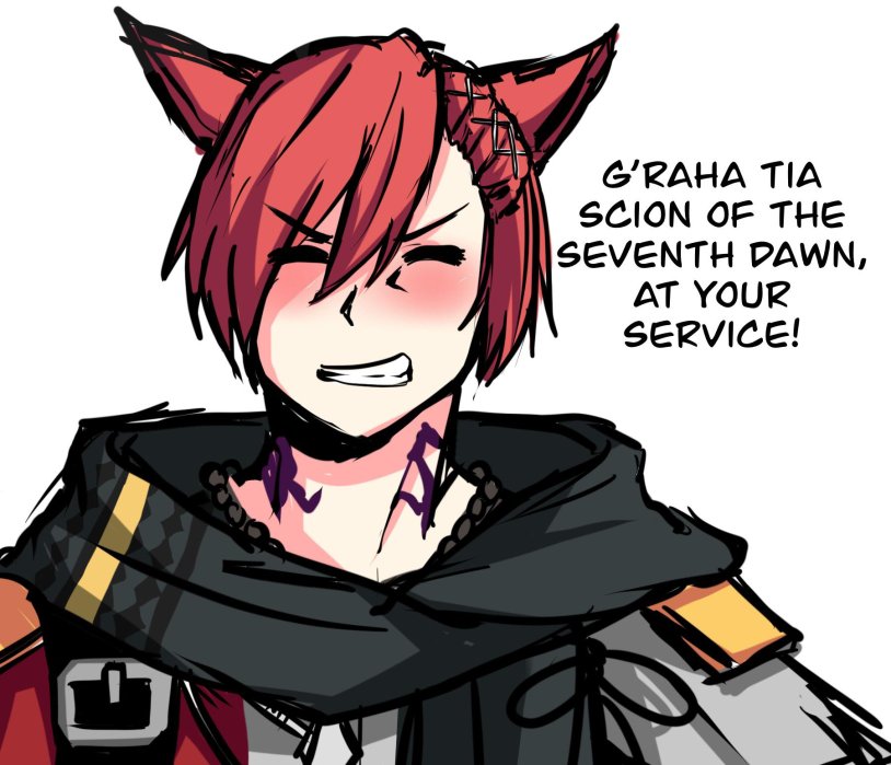 G'raha tia x adventurr