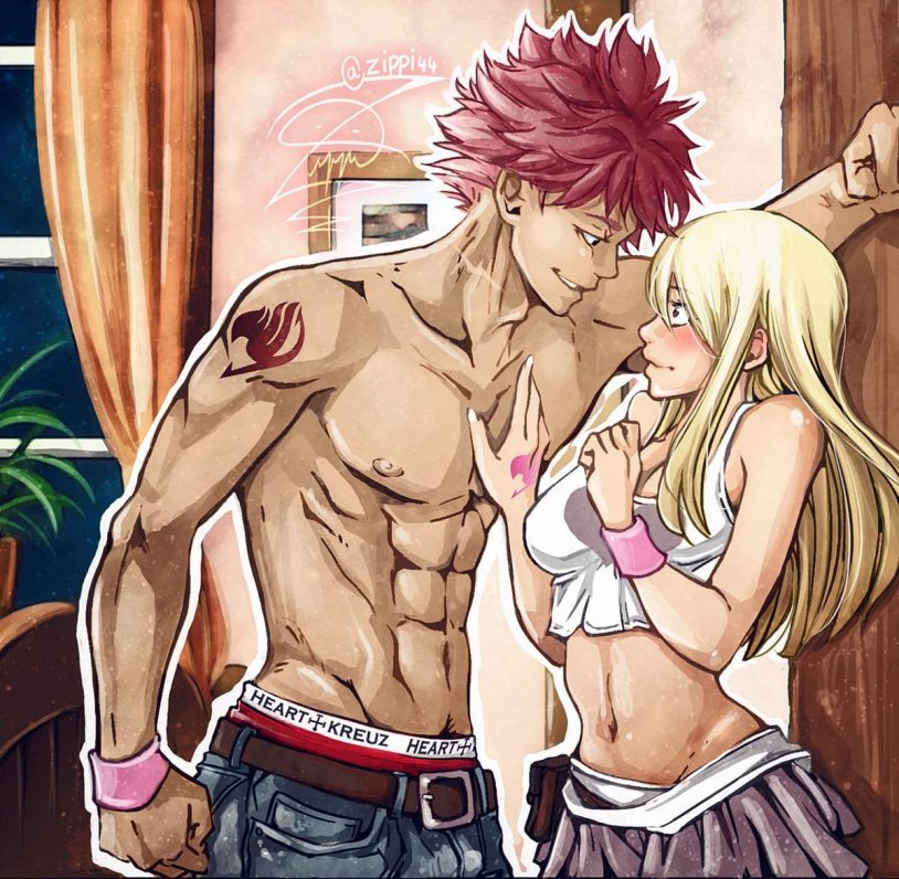 Fairy tail Natsu and Lucy 18 +