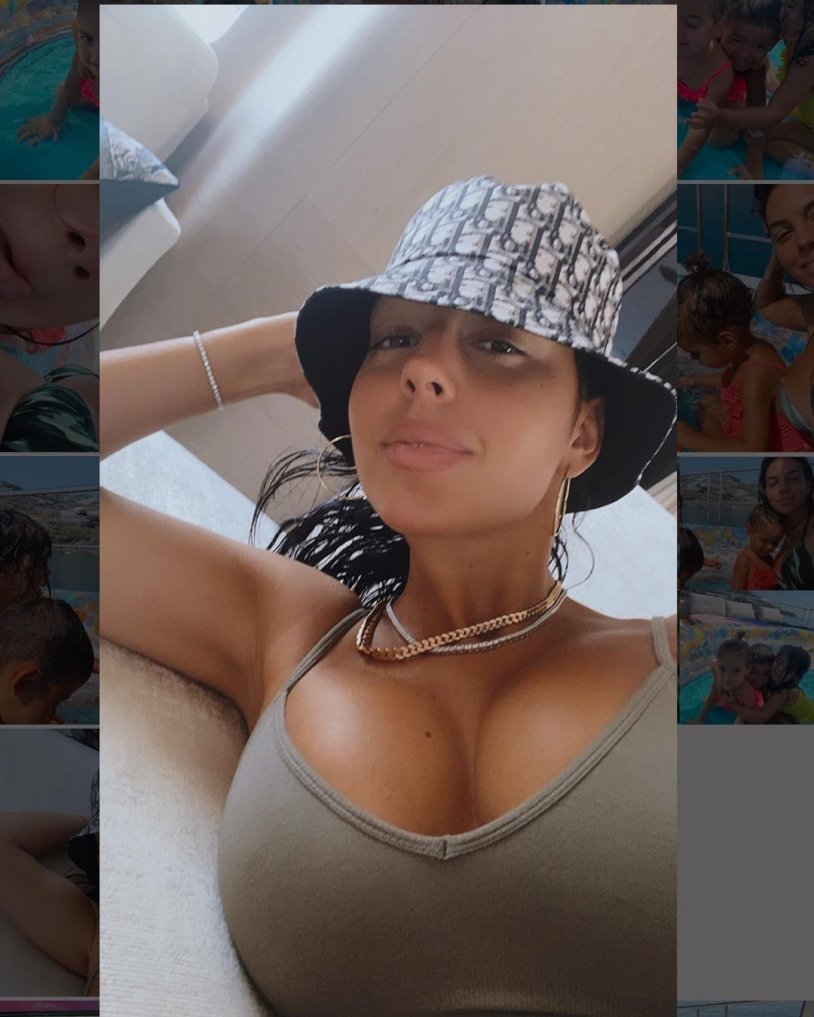 Georgina Rodriguez chest