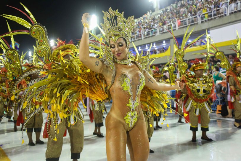 Brazilian carnival Rio de Janeiro 2019 Samba