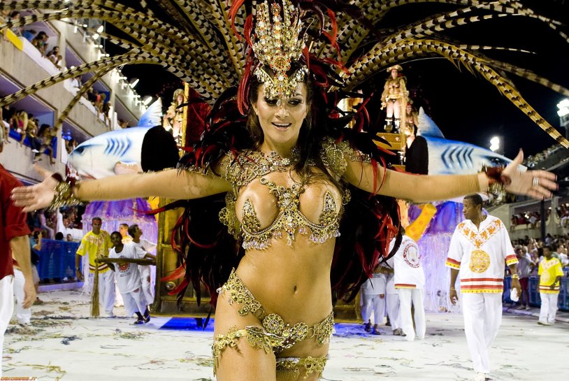 Adrian Lima on the Carnival Rio de Janeiro
