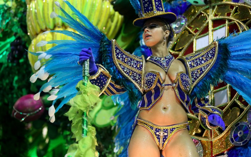 Naked carnival Brazil 1986