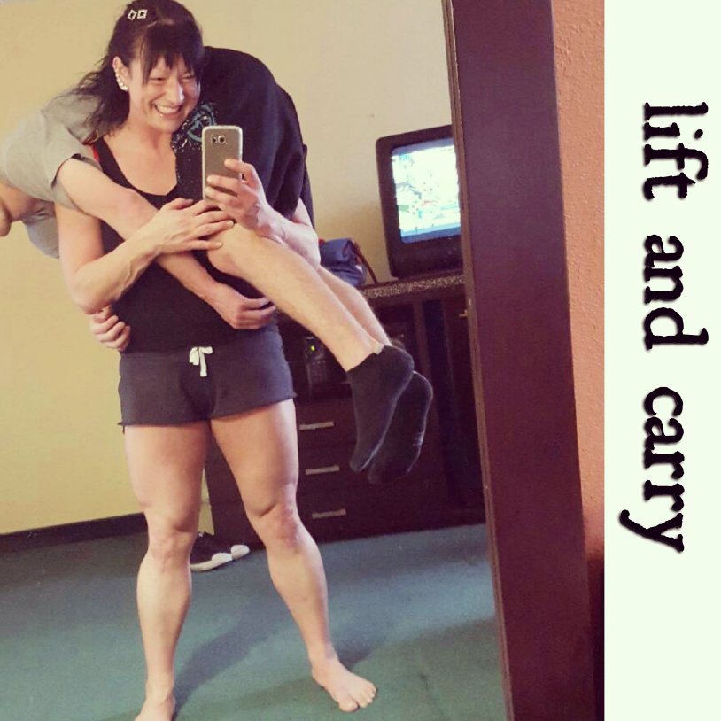 Goddess kata between the legs