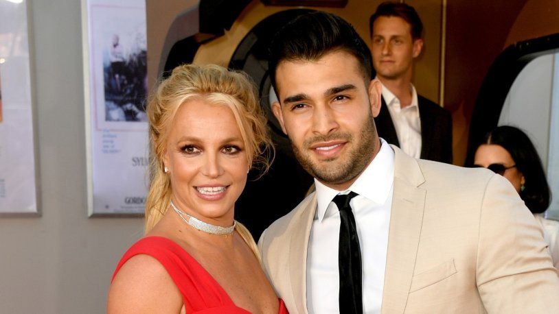 Britney Spears and Sam Asgari