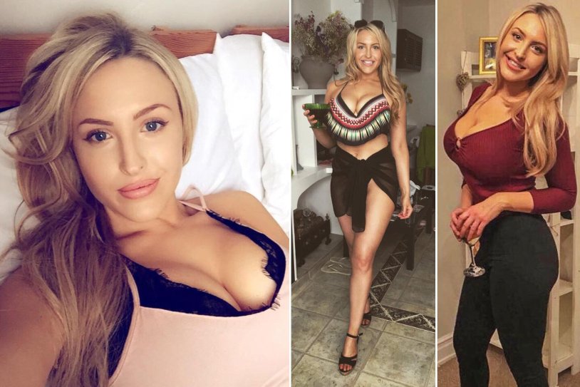 Emma Jones Lids in a swimsuit