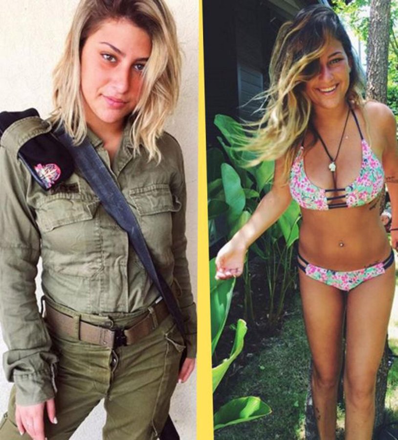 The Israeli army of the girl