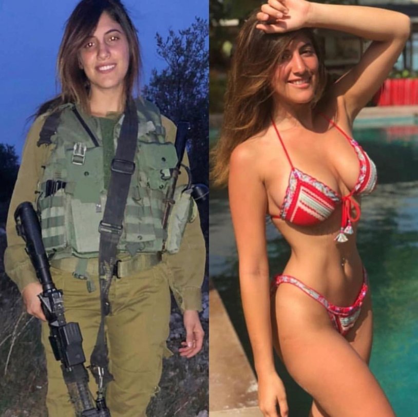 Girls before and after the army